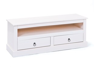 Inter Link TV Kommode Provence mit 2 Schubladen aus Kiefer Massivholz 