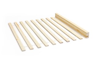 Inter Link Rolllattenrost 13 Latten 90 cm Kiefer Massivholz 