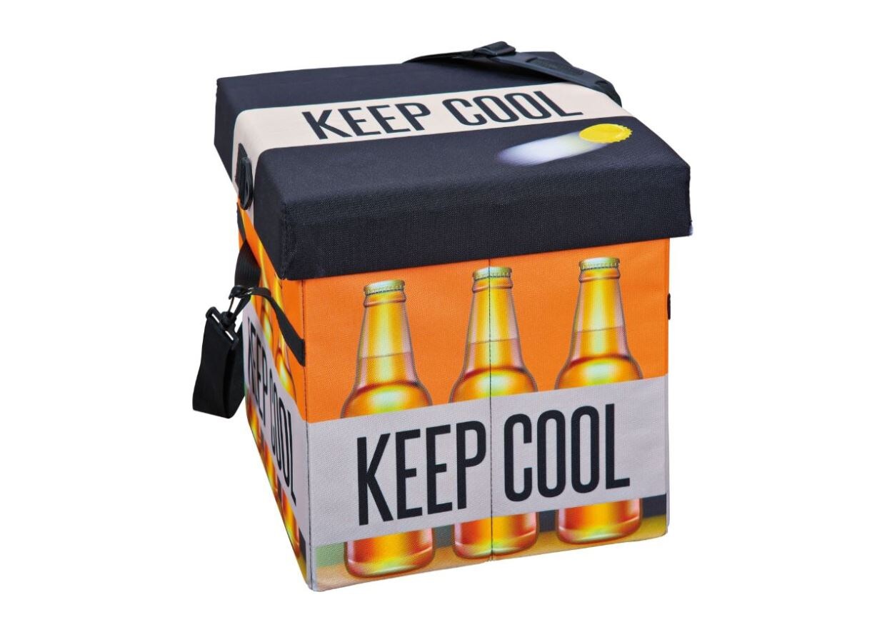 kühltasche Kühlbox Fanbox - Faltbar mit Tragegurt - Keep it Cool Design