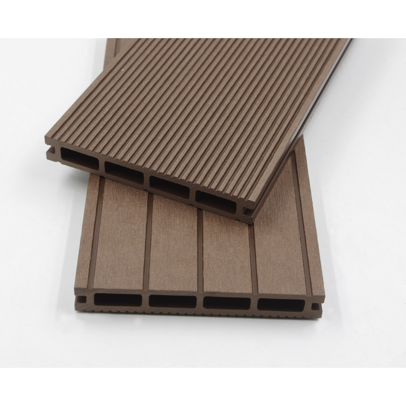 Home Deluxe WPC Samana Terrassendielen, Dunkelbraun, 12 m&sup2; (2,20 m) 