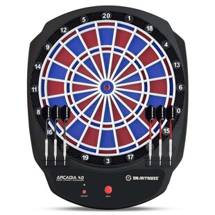 SMARTNESS ELEKTRONIK DARTBOARD ARCADIA 4.0, 2-LOCH ABSTAND 