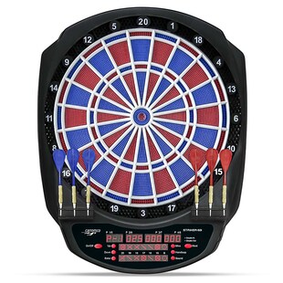 CARROMCO ELEKTRONIK DARTBOARD STRIKER-601, MIT ADAPTER, 2-LOCH ABSTAND 