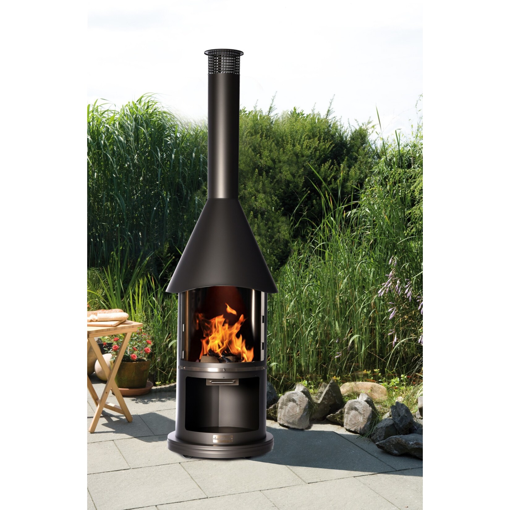 Buschbeck Auckland Edelstahlgrill, dunkelgrau