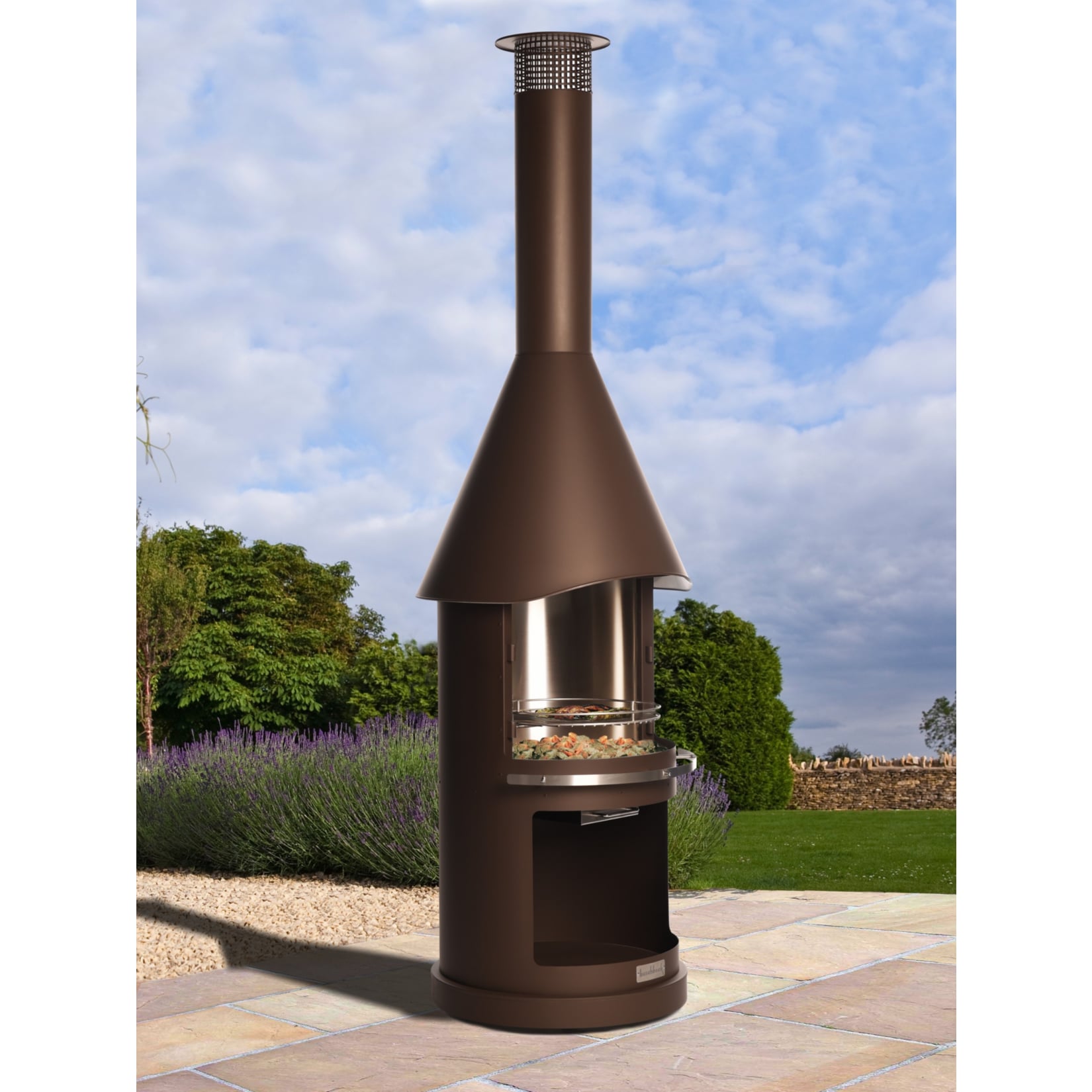 Buschbeck Sydney  Edelstahlgrill, braun 