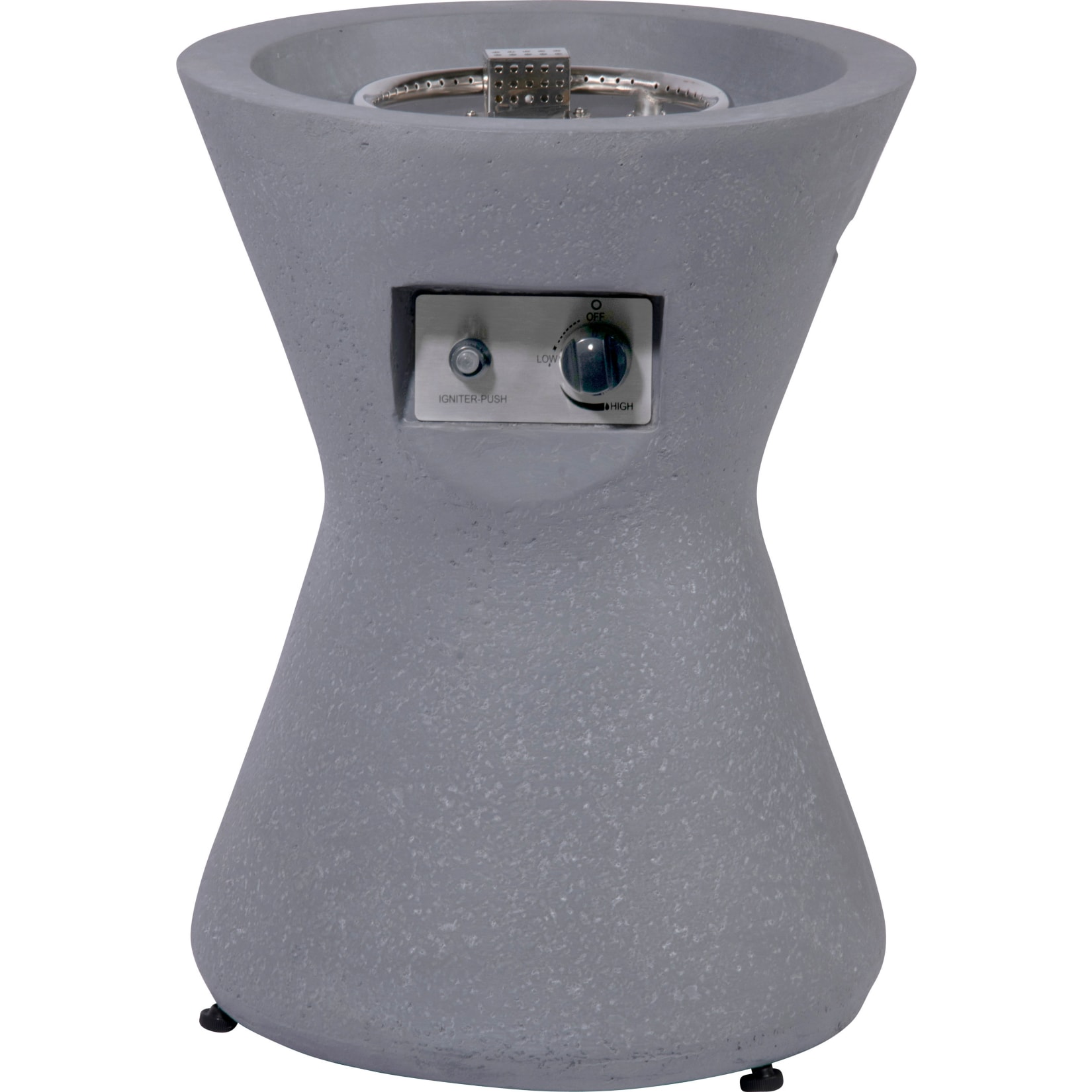 Dobar 35439e Outdoor Lava-Ofen "Conico", konisch 