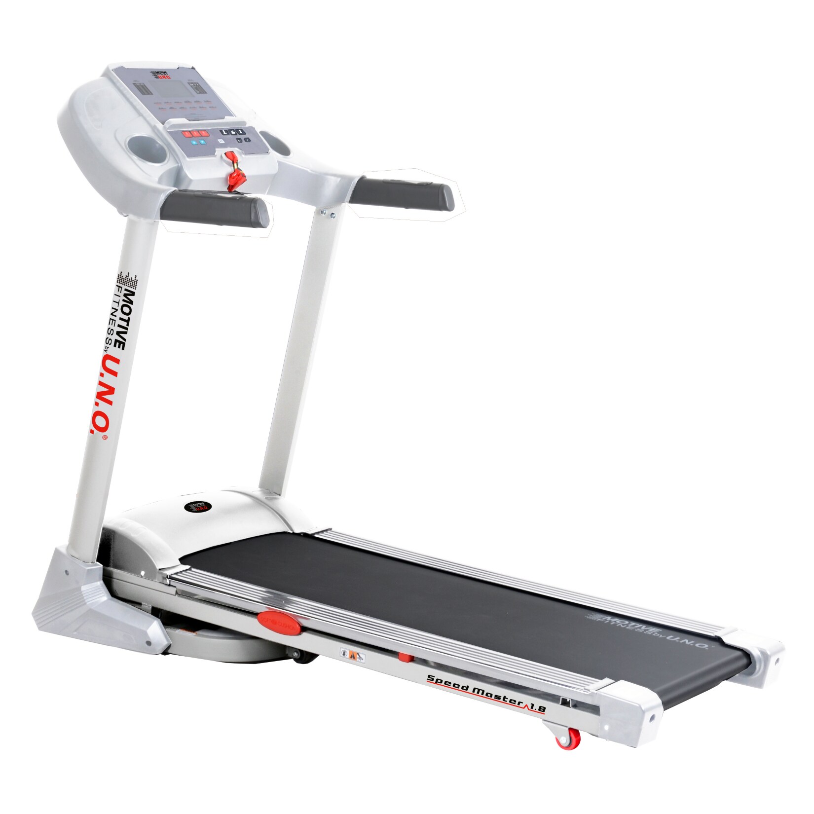 Motive Fitness by U.N.O. Laufband Speed Master 1.8 wei&szlig;-silber 