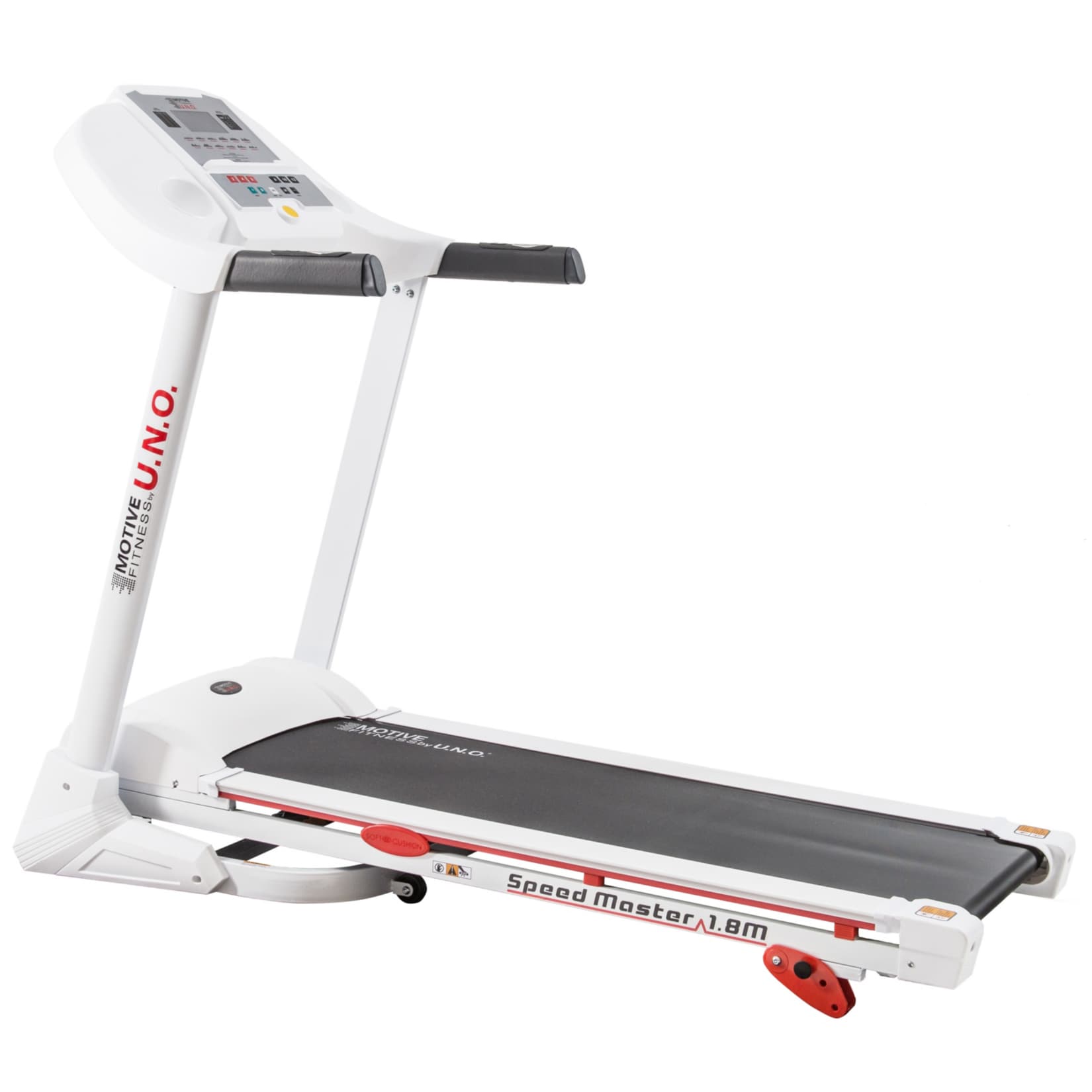 Motive Fitness by U.N.O. Laufband Speed Master 1.8M wei&szlig;/silber 