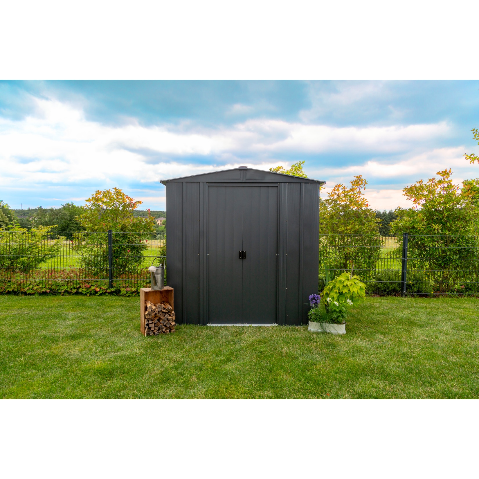 Spacemaker Metallger&auml;tehaus 194 x 151 cm 