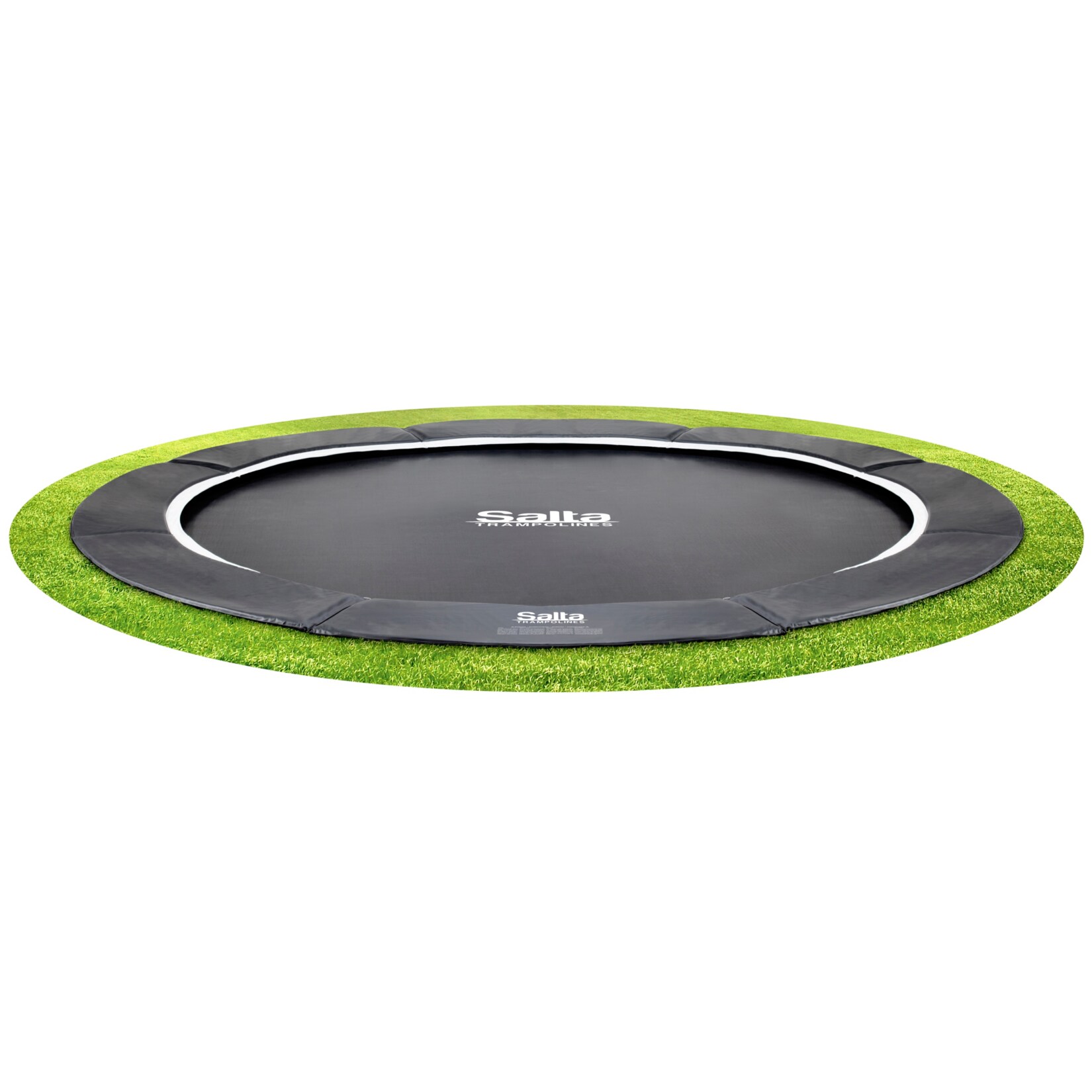 Salta Royal Baseground - rund - Ø366cm - 12ft - Schutzrand Schwarz