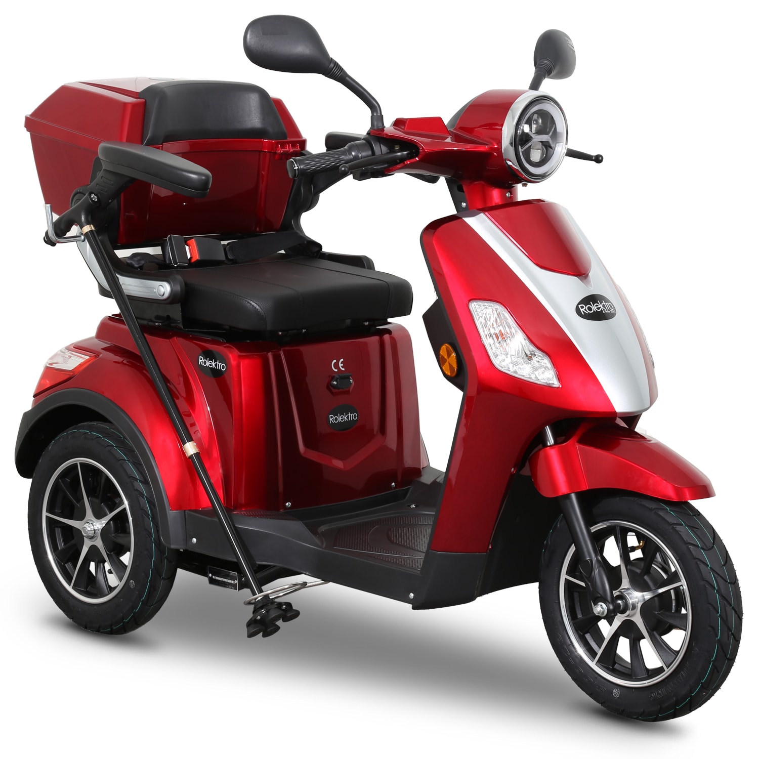 Rolektro E-Trike 25, V.2 in Rot 