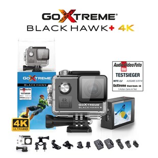 GoXtreme Black Hawk + 4 K ActionCam 