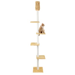 CAT DREAM Kratzbaum raumhoch beige 
