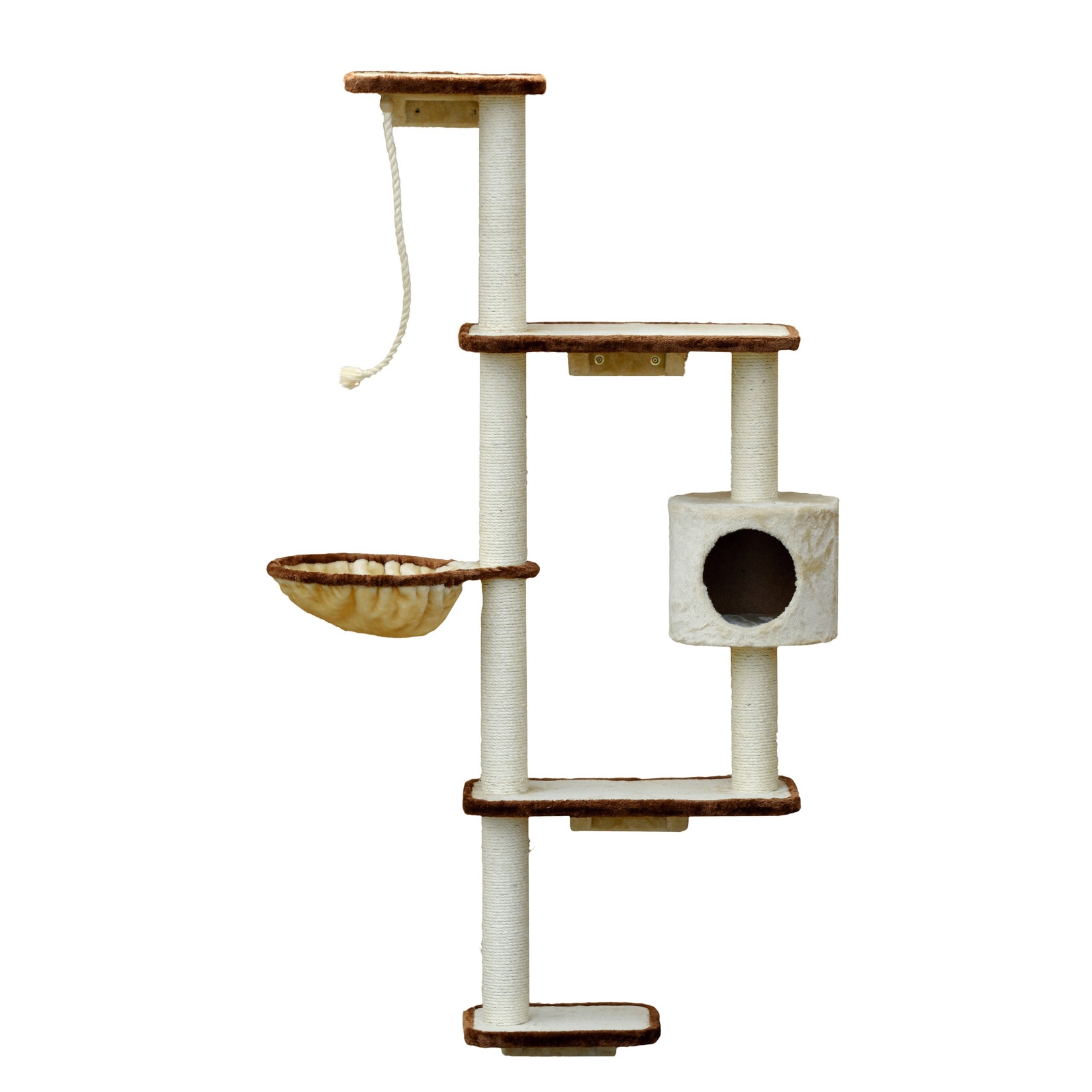 Silvio Design Wandkratzbaum Mabel beige-braun 