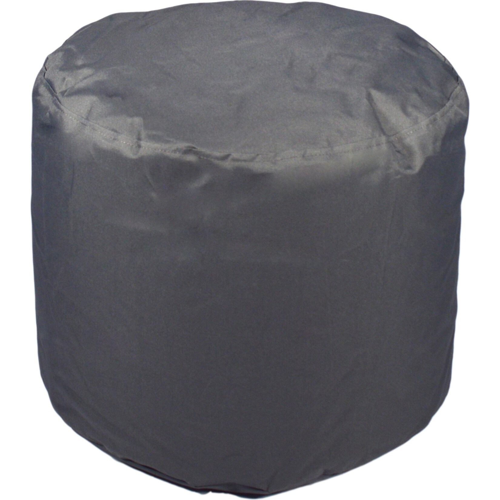 KINZLER Hocker rund, Outdoorf&auml;hig, Anthrazit 