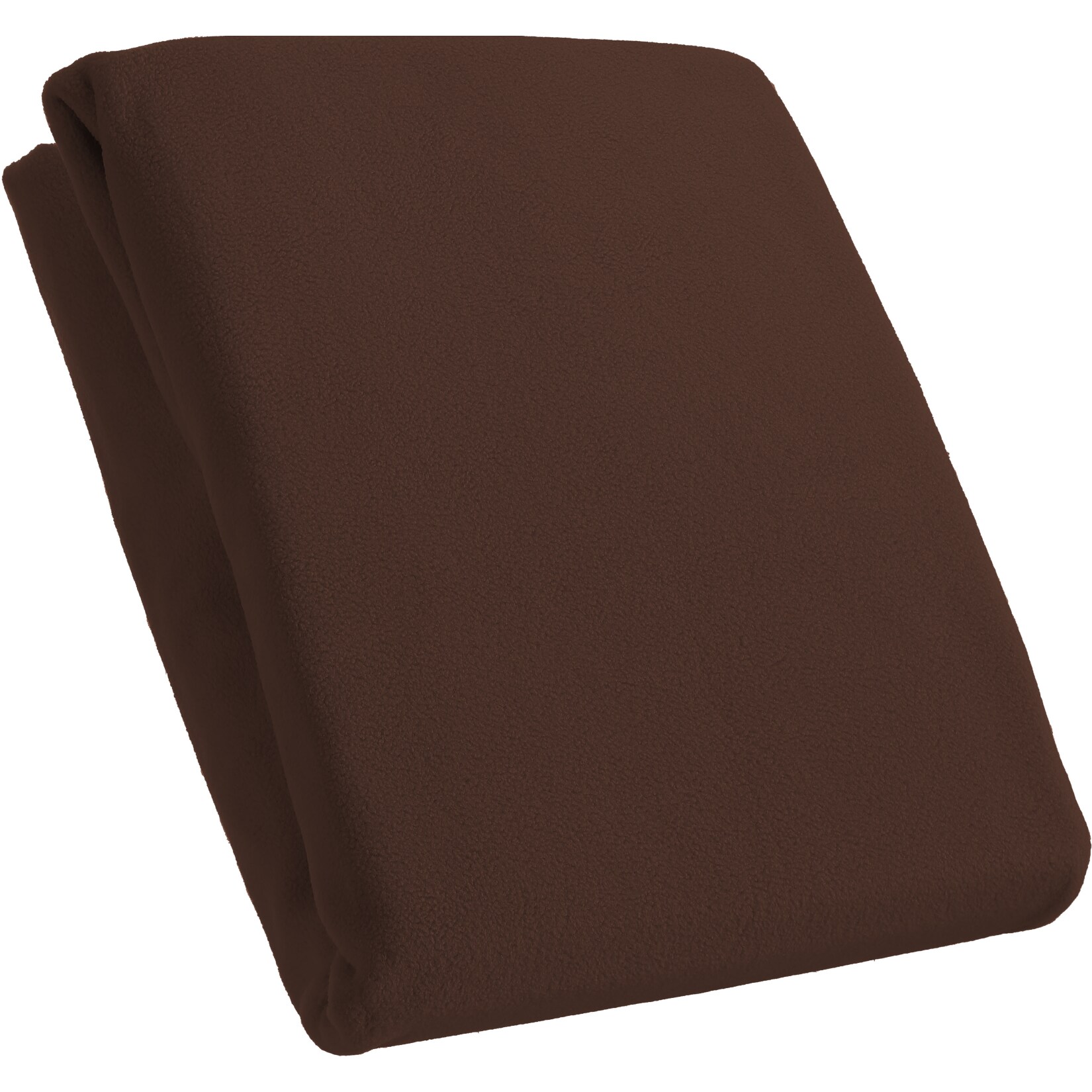 Kinzler Spannbetttuch Mikrofaser Fleece, dunkelbraun ca. 160 x 200 cm