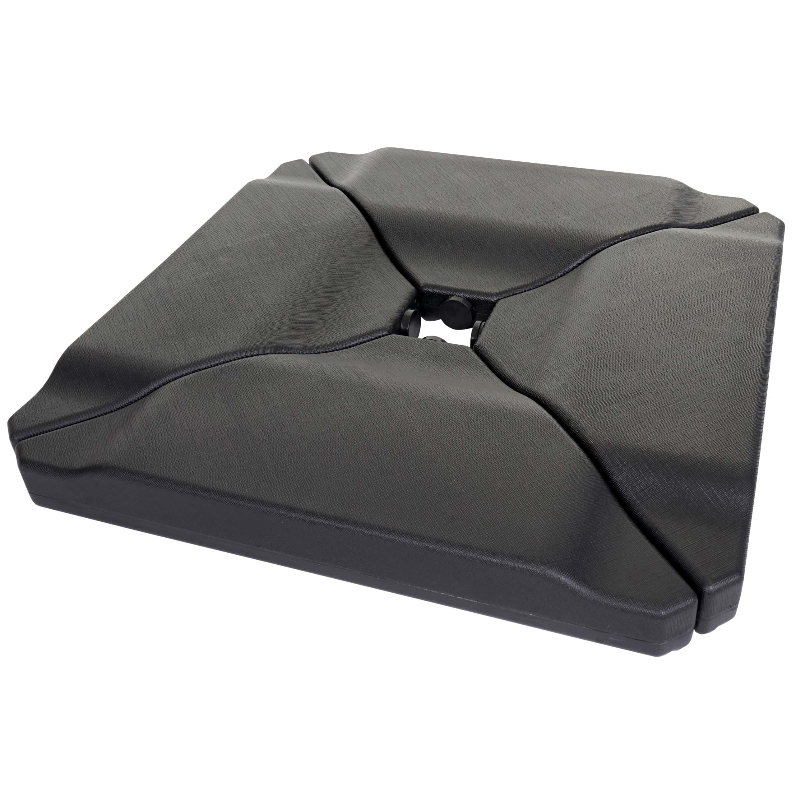 Schirmst&auml;nder MCW-A40, Ampelschirmst&auml;nder Marktschirmst&auml;nder f&uuml;r Bodenkreuz, 80kg 