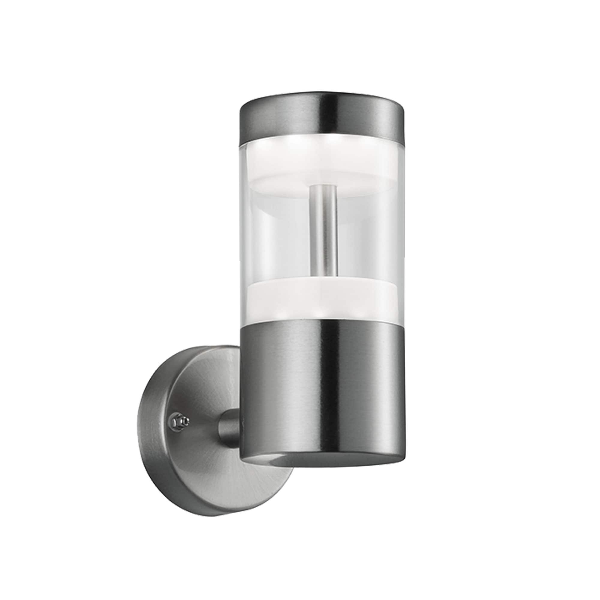 Reality Trio LED-Wandleuchte RL126, Wandlampe Au&szlig;enleuchte, 7W ~ 18,5cm 