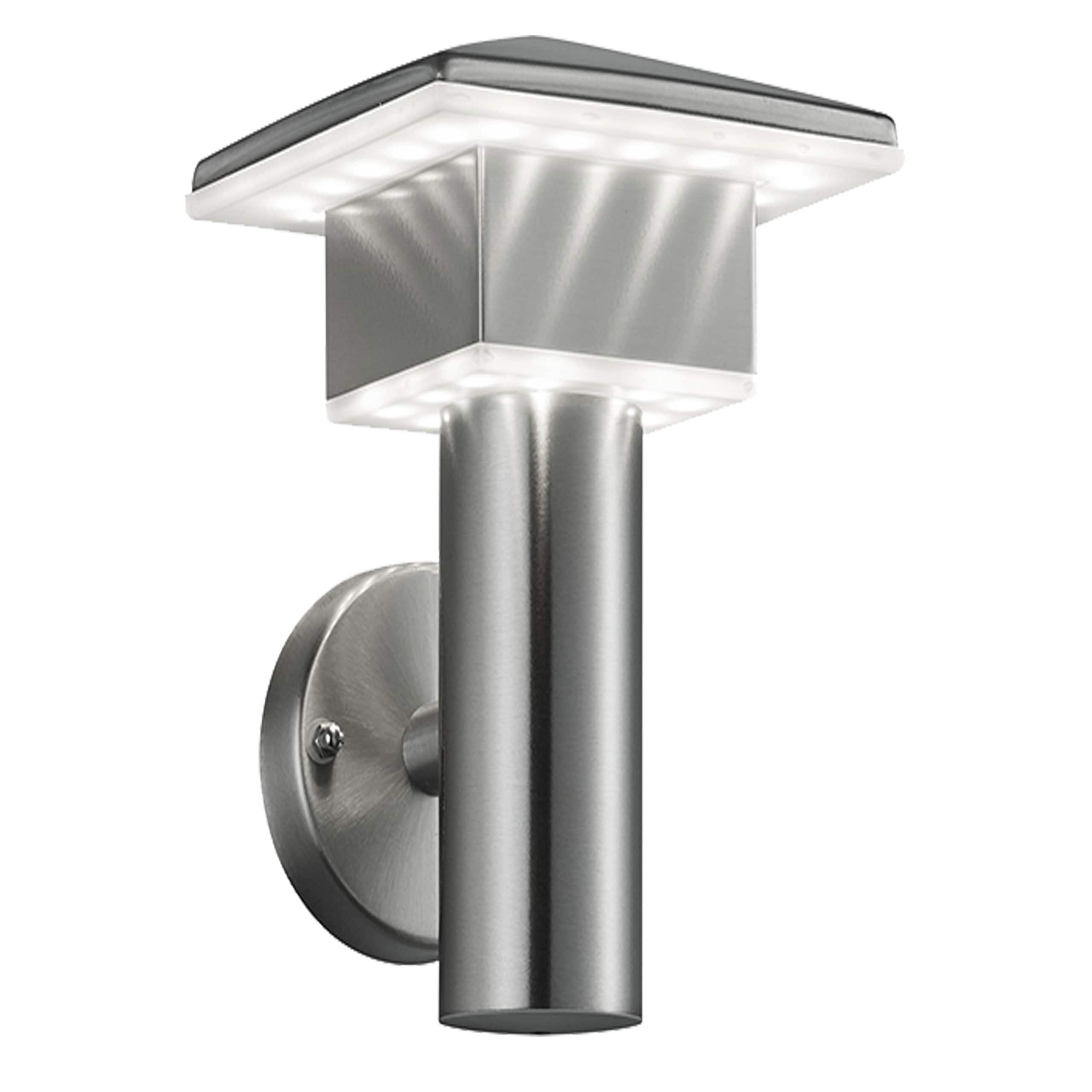 Reality Trio LED-Wandleuchte RL130, Wandlampe Au&szlig;enleuchte~ 7W ohne Bewegungsmelder 