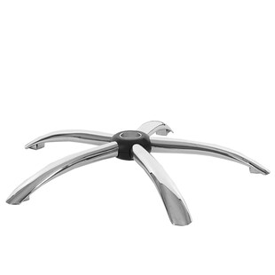 Fußkreuz 65cm H531, Drehstuhl Bürostuhl Chefsessel, Chrom Loch Ø5cm 