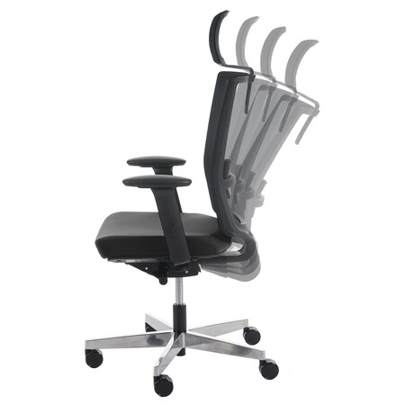Bürostuhl MERRYFAIR Karlstad, Schreibtischstuhl, Sliding-Funktion  ergonomisch ~ schwarz, mit Kopfstütze bei Marktkauf online bestellen
