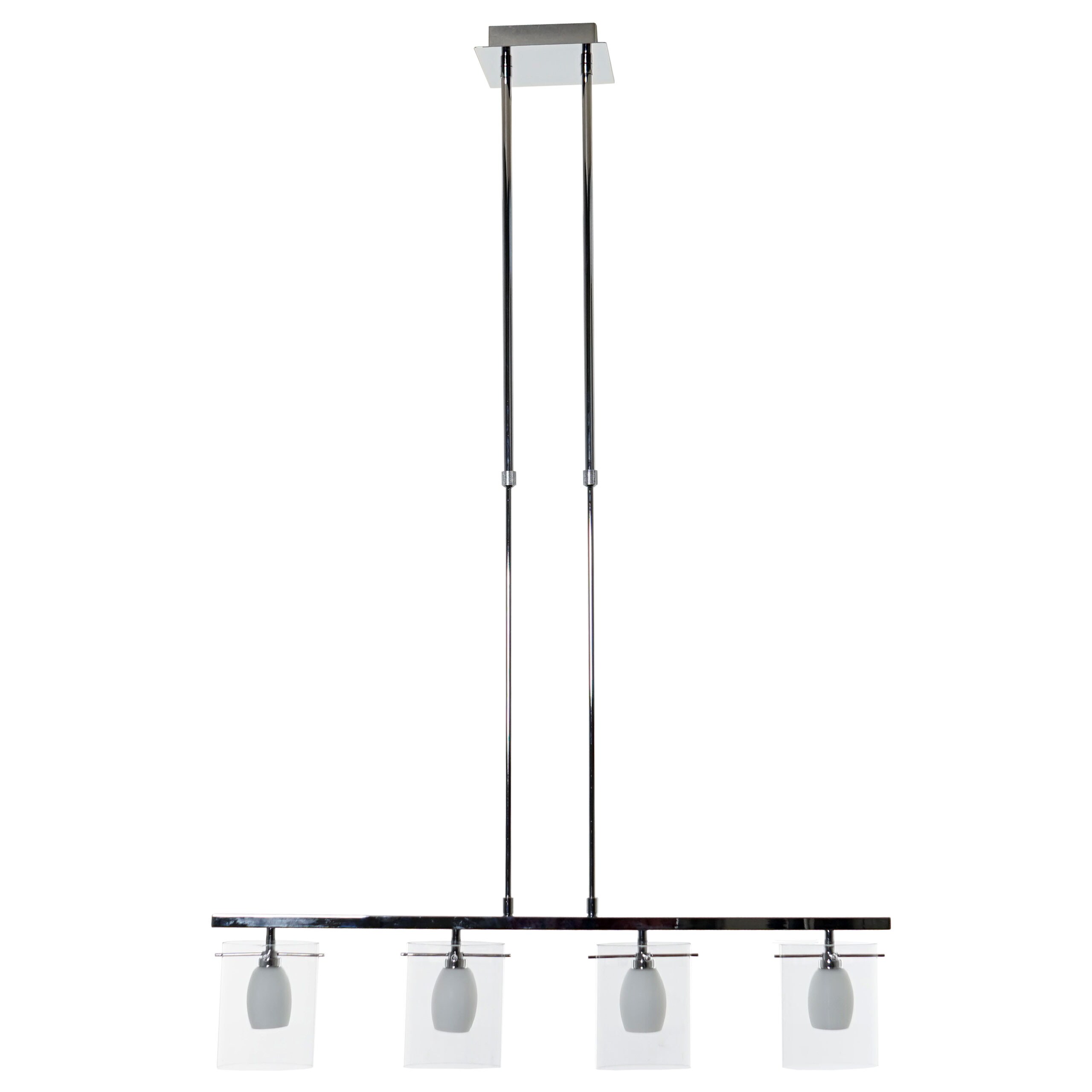 Pendelleuchte HW176, Deckenleuchte H&auml;ngeleuchte Deckenlampe, 4-flammig 