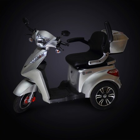 bestellen ECONELO online silber 1000 S Elektro-Dreirad, Marktkauf bei
