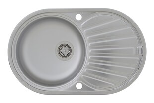 Respekta Edelstahlspüle Cansas 77x48 cm 