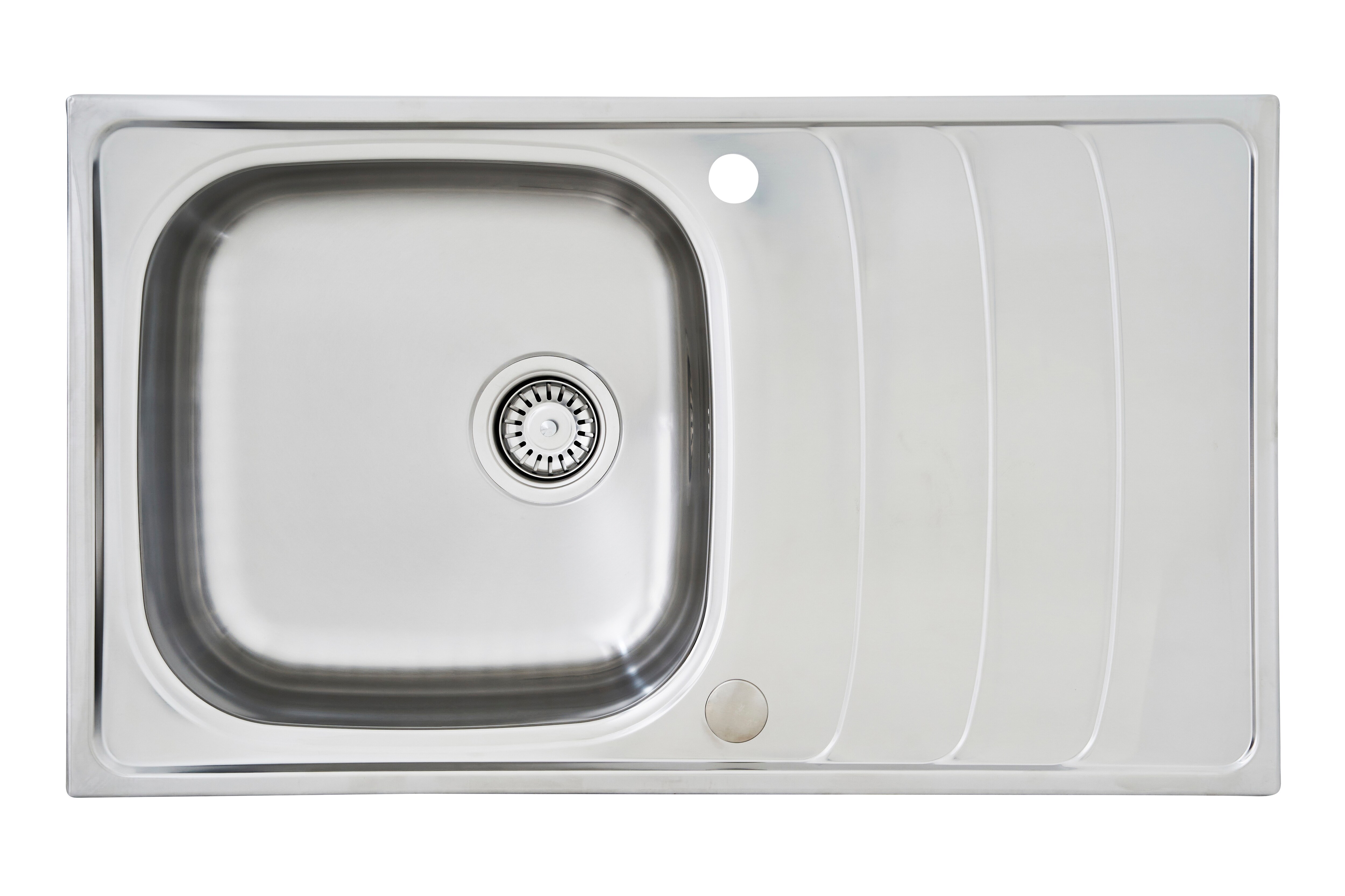 Respekta Edelstahlsp&uuml;le Miami 86x50 cm 