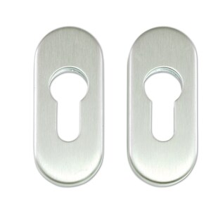 KM Meeth Edelstahl-Zylinderrosette 