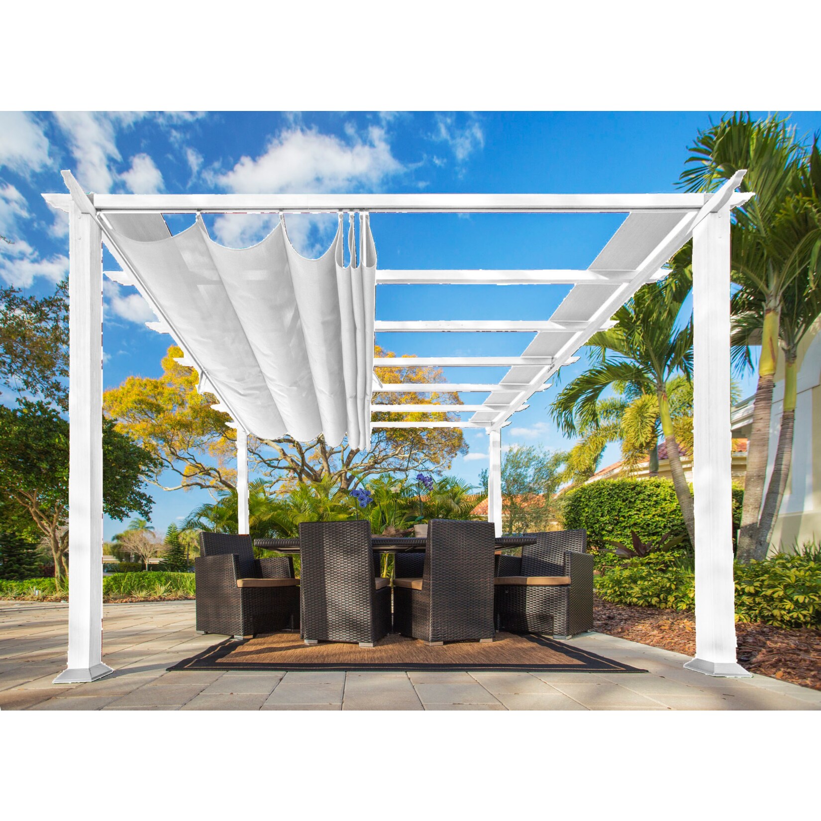 Aluminium Pergola Florenz 350x505 cm
