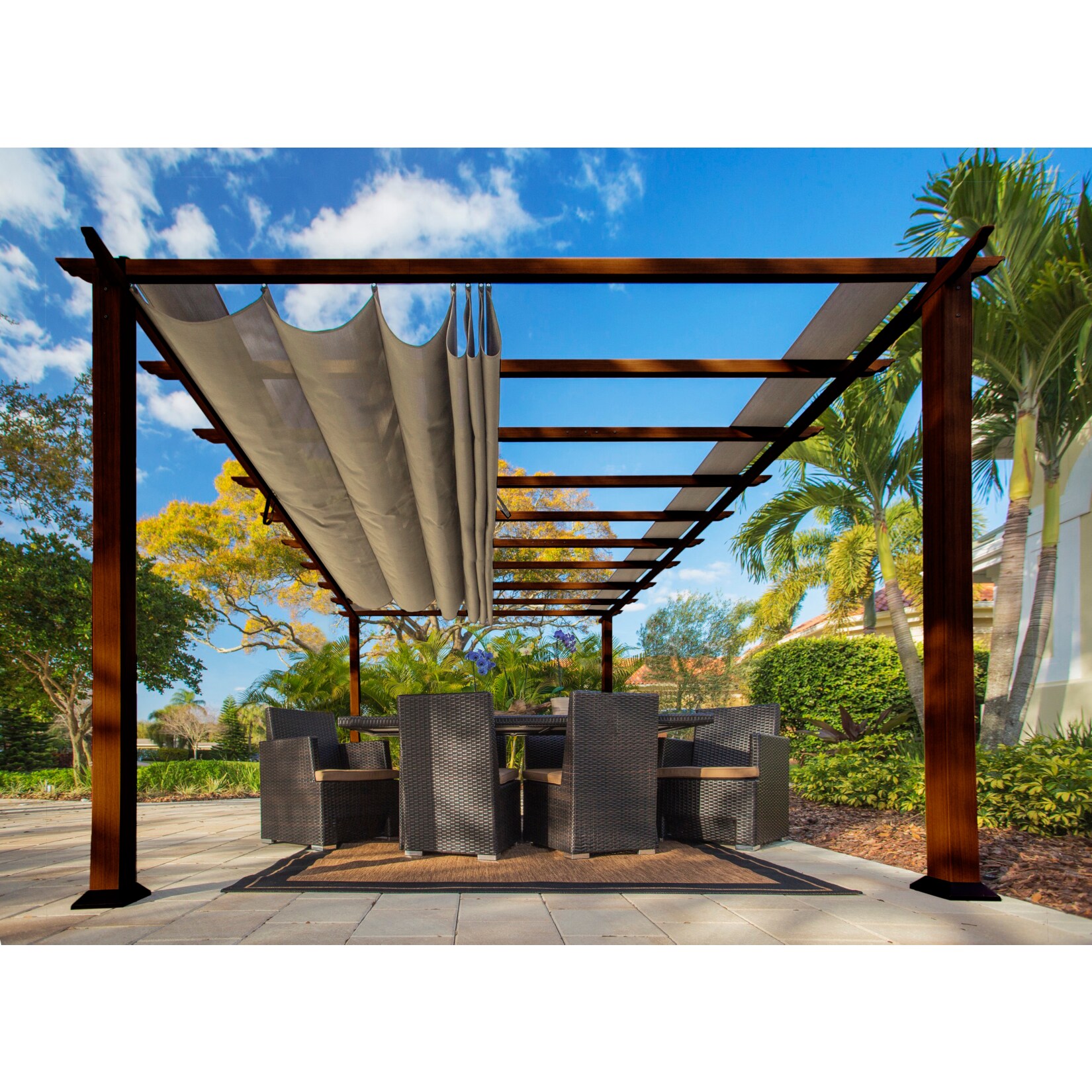 Paragon Aluminium Pergola Florenz 350x505 cm 
