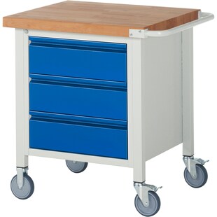 Rau Werkbank Serie Basic-8-MS Modell 8157, 75 x 88 x 70 cm 