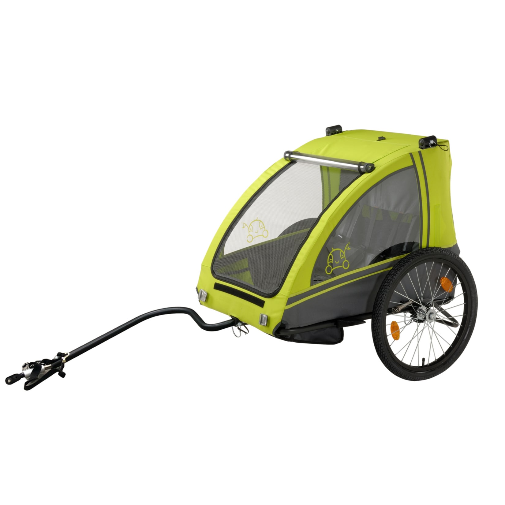 Blue Bird Kinderanh&auml;nger, Zweisitzer, Dualfunktion 