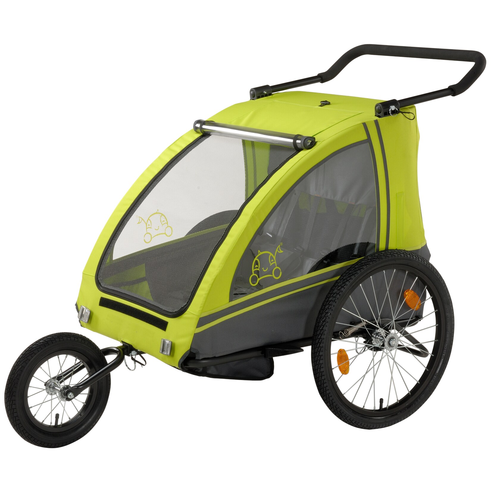 Blue Bird Kinderanhnger, Zweisitzer, Dualfunktion bei Marktkauf online  bestellen