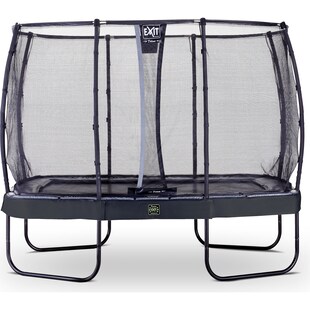EXIT Elegant Premium Rect. 214x366 (7x12ft) + Sicherheitsnetz Deluxe RECHTECKIG schwarz 