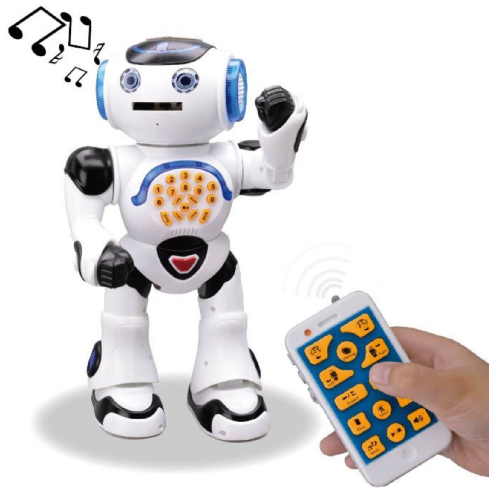 Lexibook ROB50 POWERMAN - der interaktive, deutsche Lernroboter 