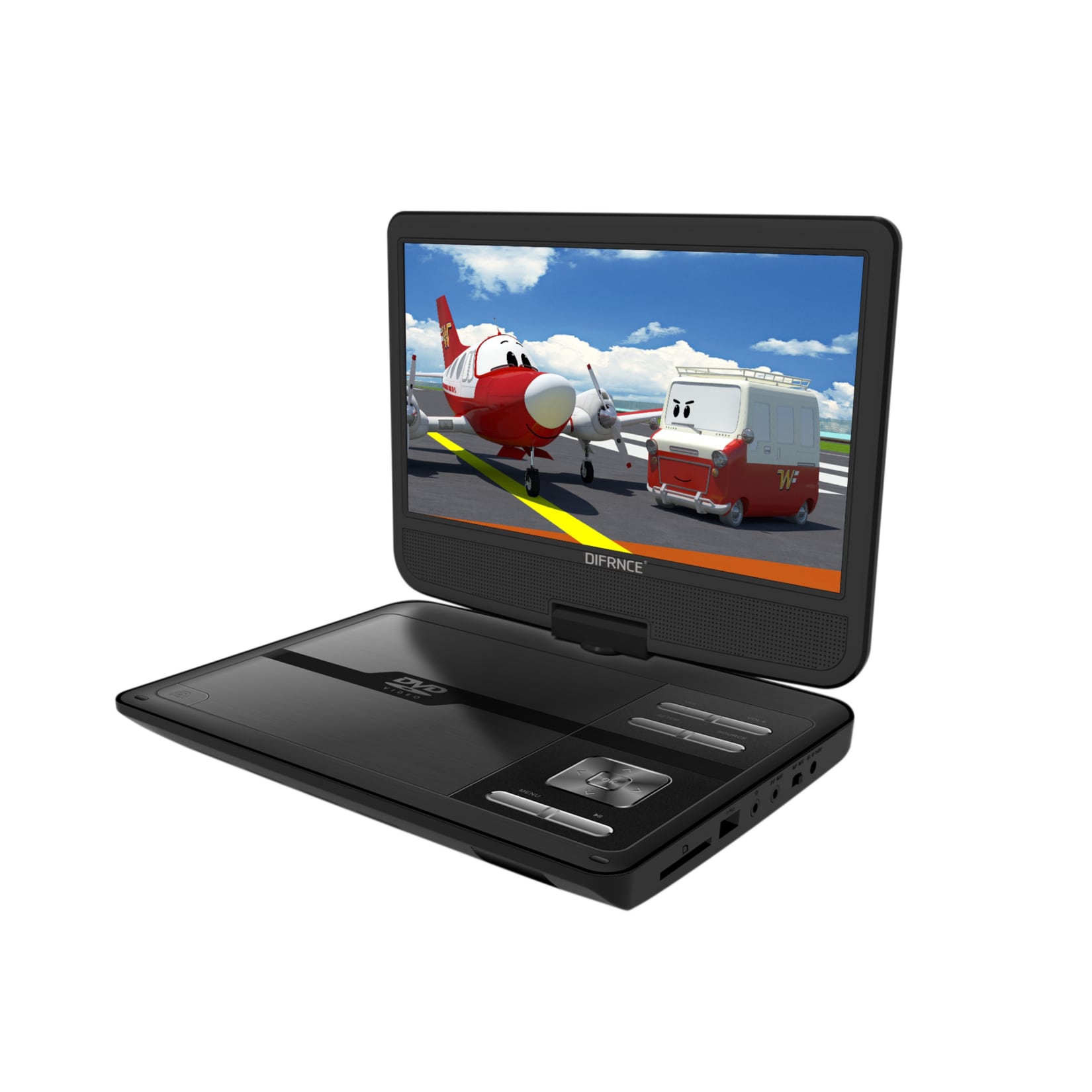 Difrnce PDVD9011 tragbarer DVD-Player mit Bildschirm 