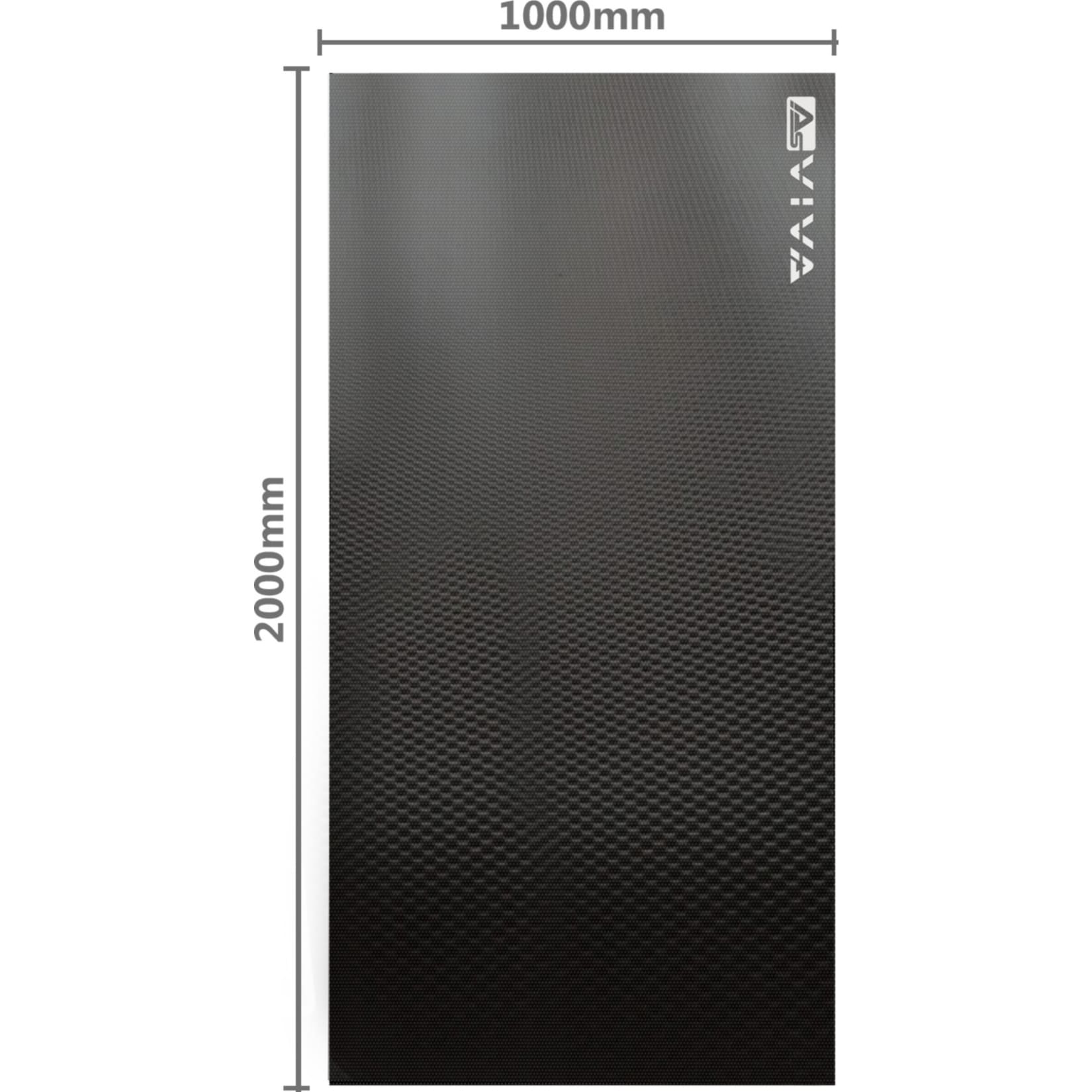 AsVIVA Fitnessger&auml;te Bodenschutzmatte UM1 200x100cm Unterlegmatte 
