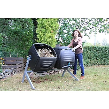 Lifetime Trommelkomposter Kompost-Zwilling 380l bei Marktkauf online  bestellen
