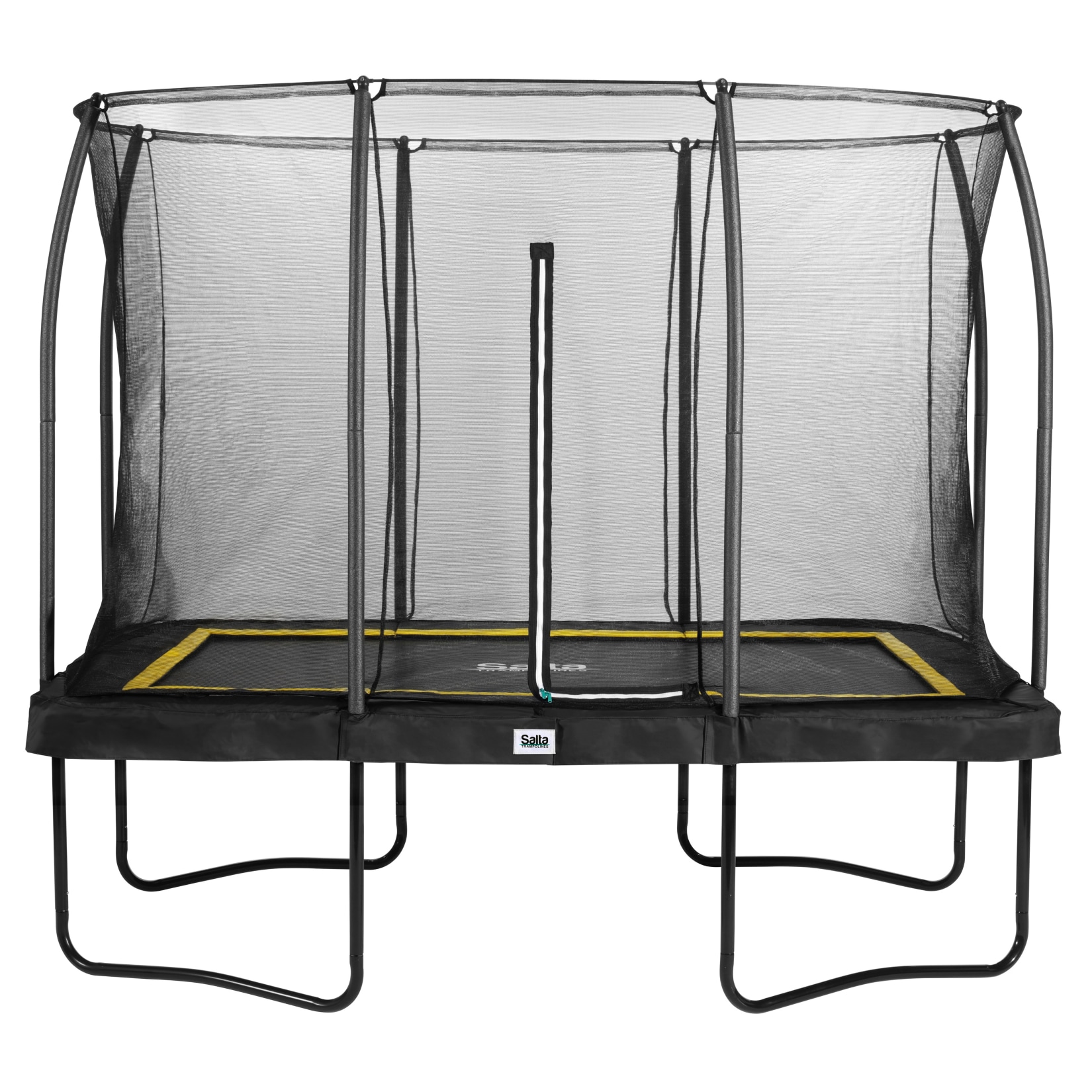 Salta Trampoline - Comfort Edition - rechteckig - 214 x 305cm - 7x10ft - Schutzrand Schwarz 