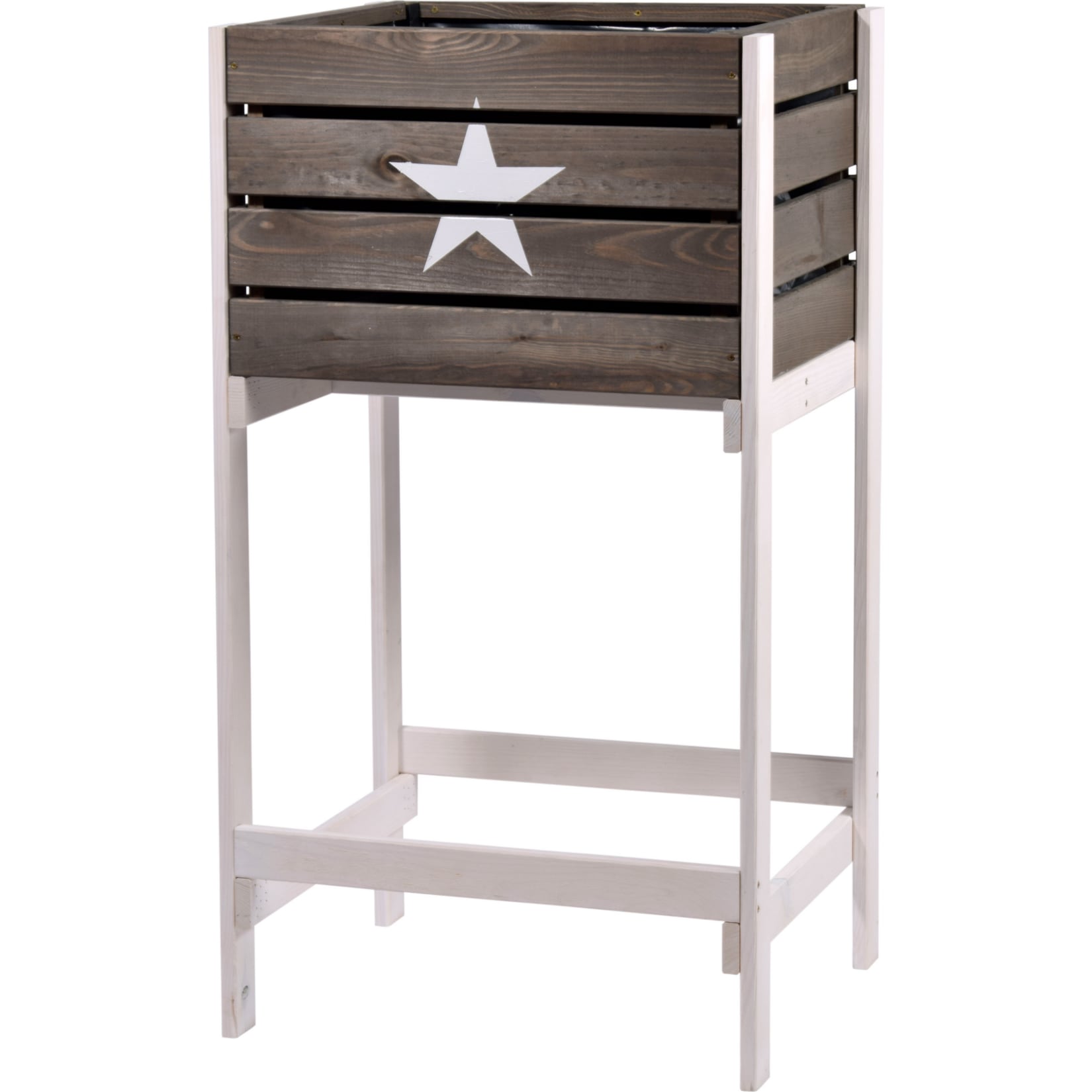 Dobar Hochbeet Obstkiste, dunkelbraun 