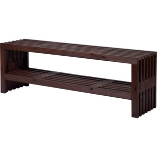 Dobar Gartenbank mit Kaminholztisch 