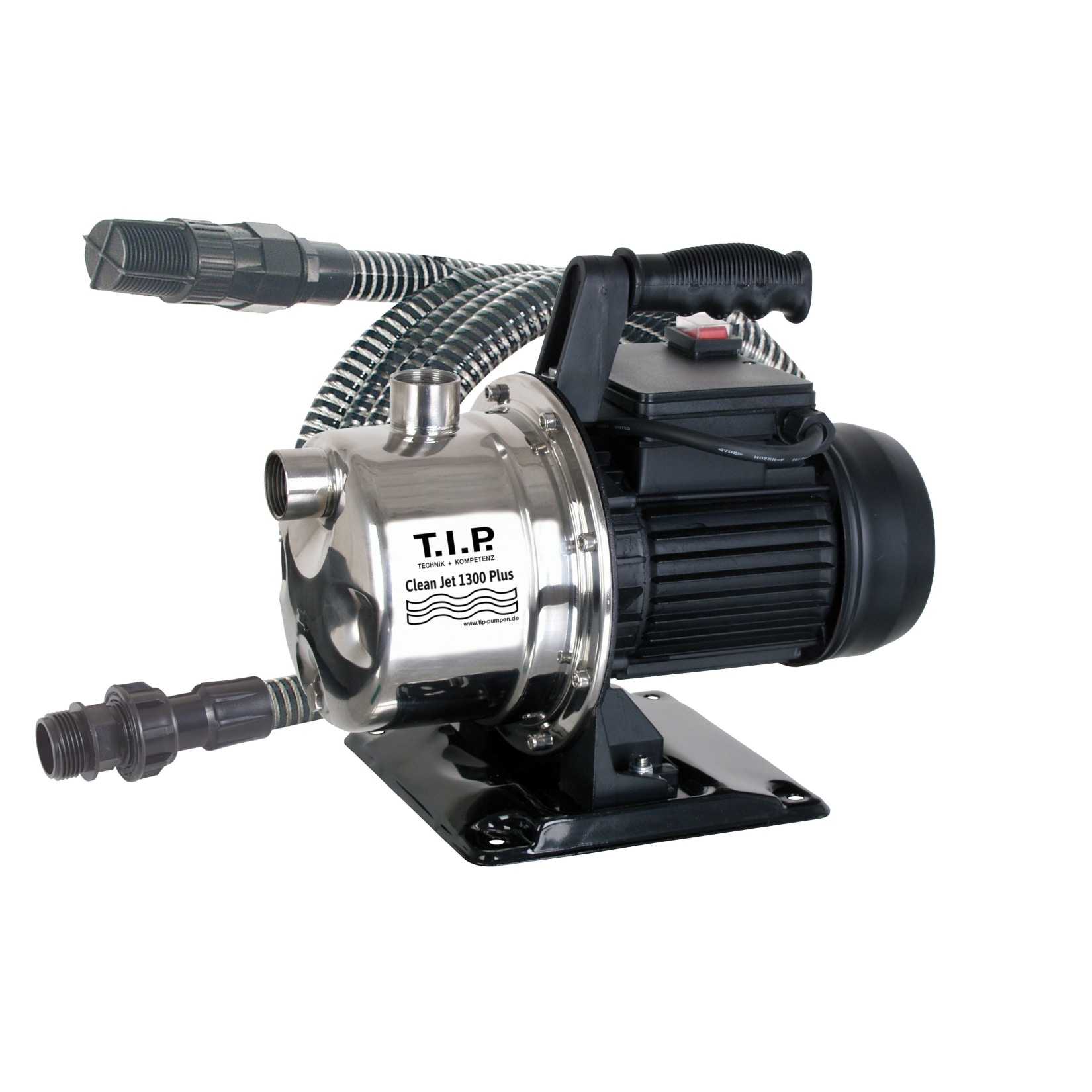T.I.P. CLEAN-JET 1300 Plus Gartenpumpe mit Kit 