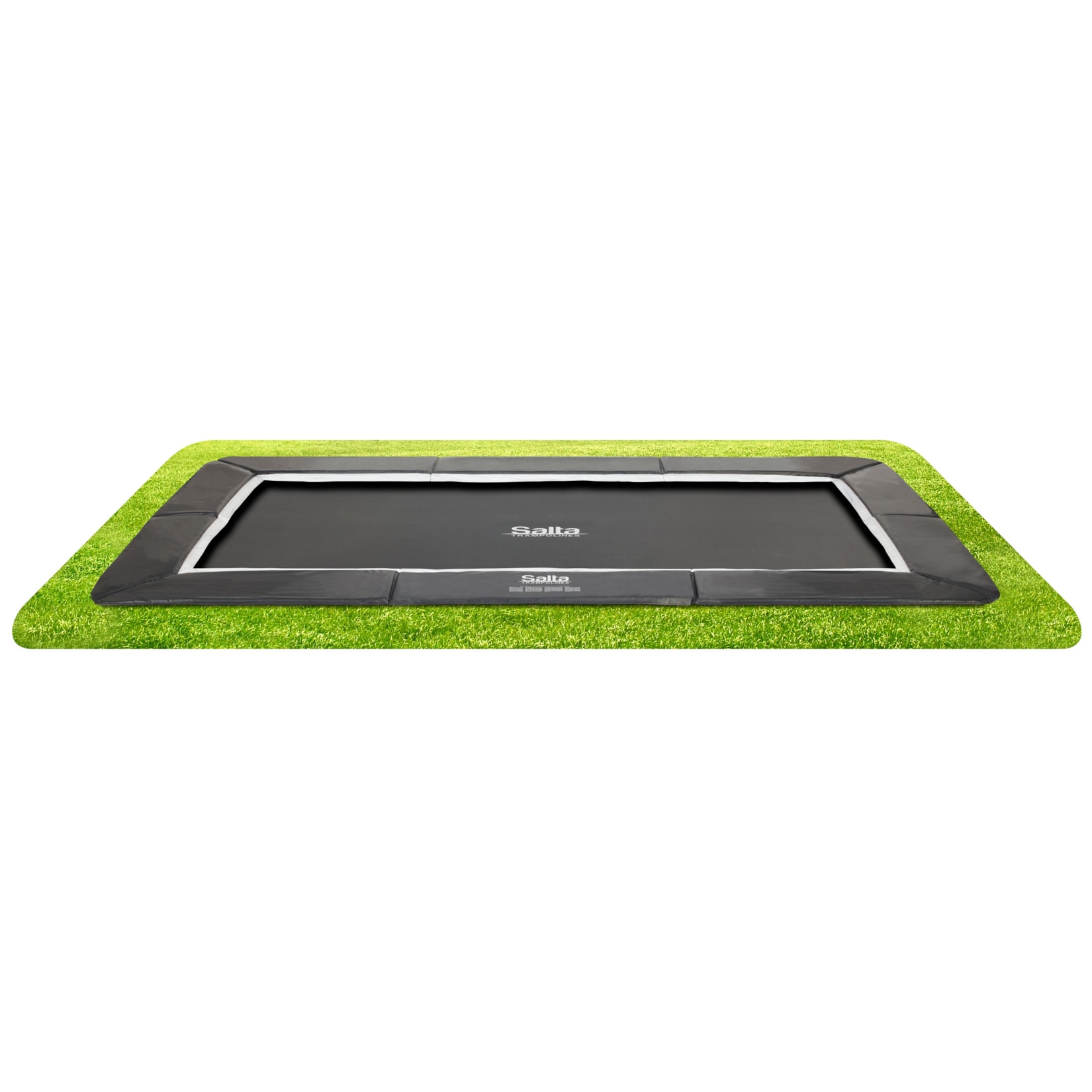 Salta Royal Baseground - rechteckig - 214 x 305cm - Schutzrand Schwarz 