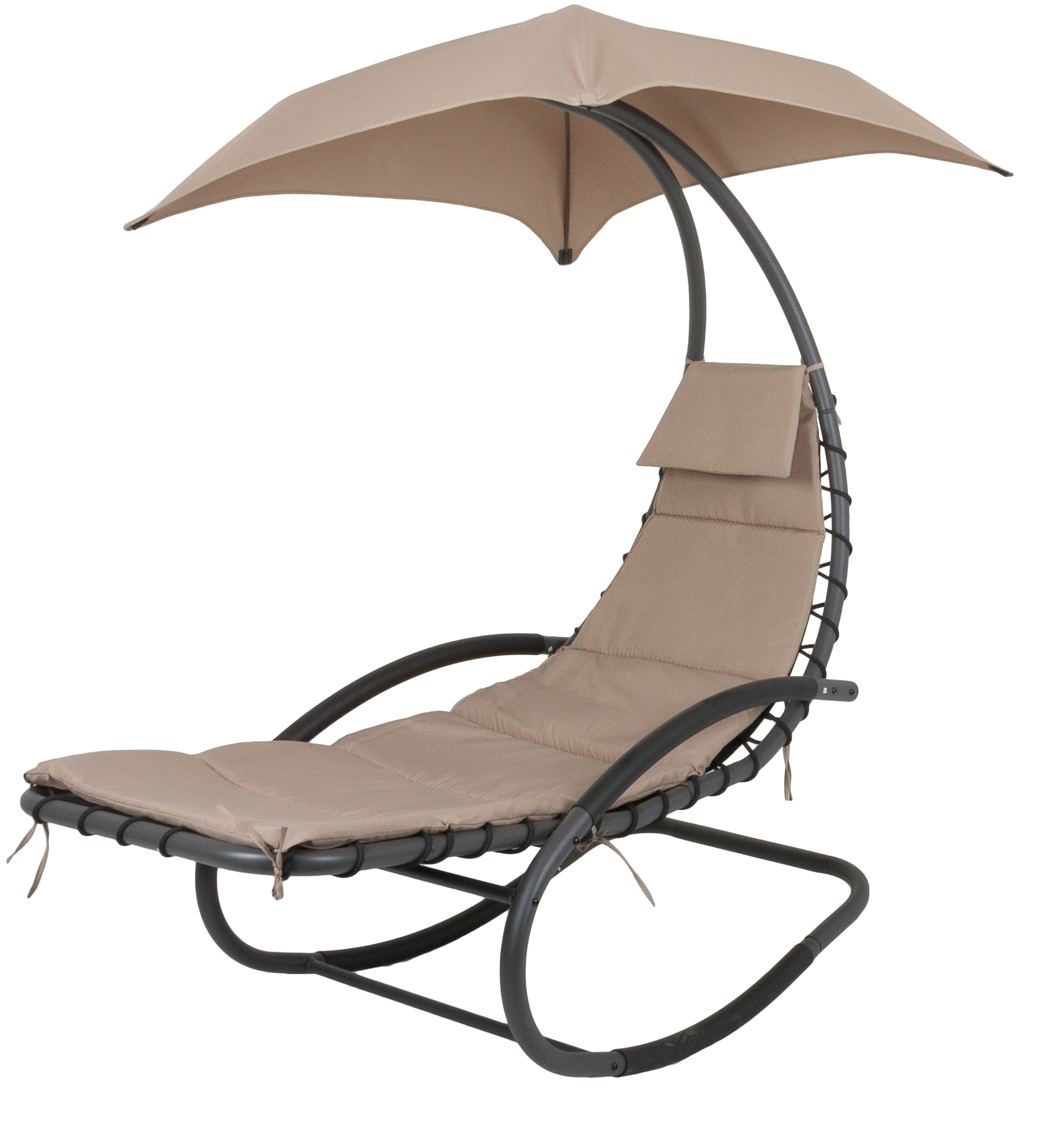 Schaukelliege KEROS, mit Dach 