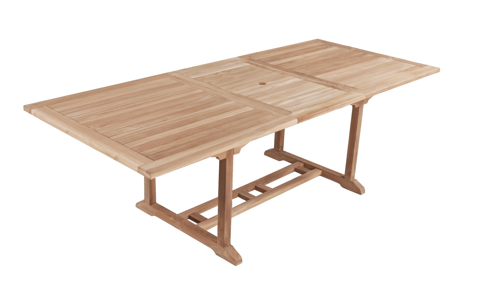 Ausziehtisch SOLO, rechteckig, Teak (PK)