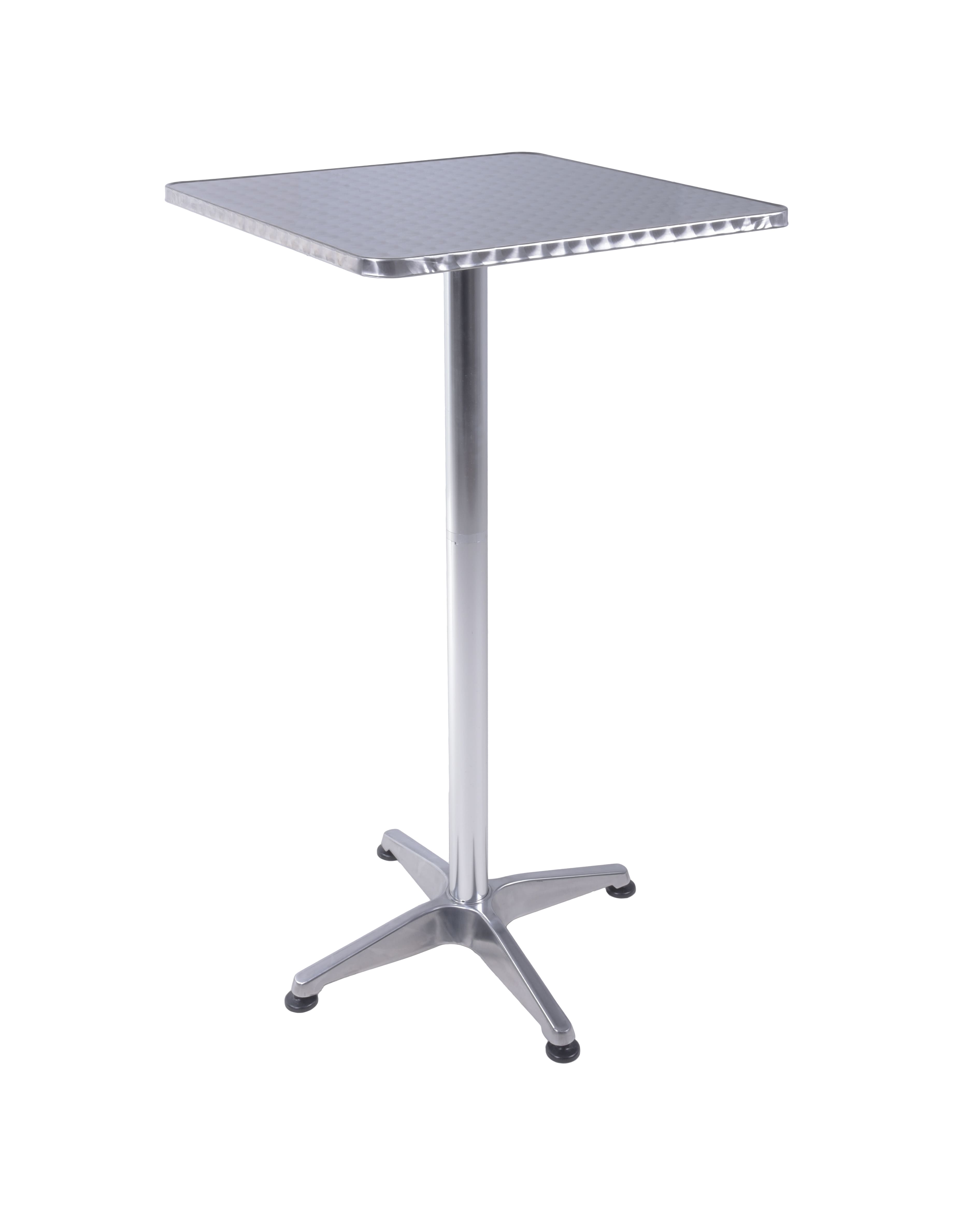 Bistro Tisch, quadratisch, Alu-Gestell 