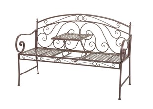 Garden Pleasure Bank SAKET mit hochklappbarem Tisch 