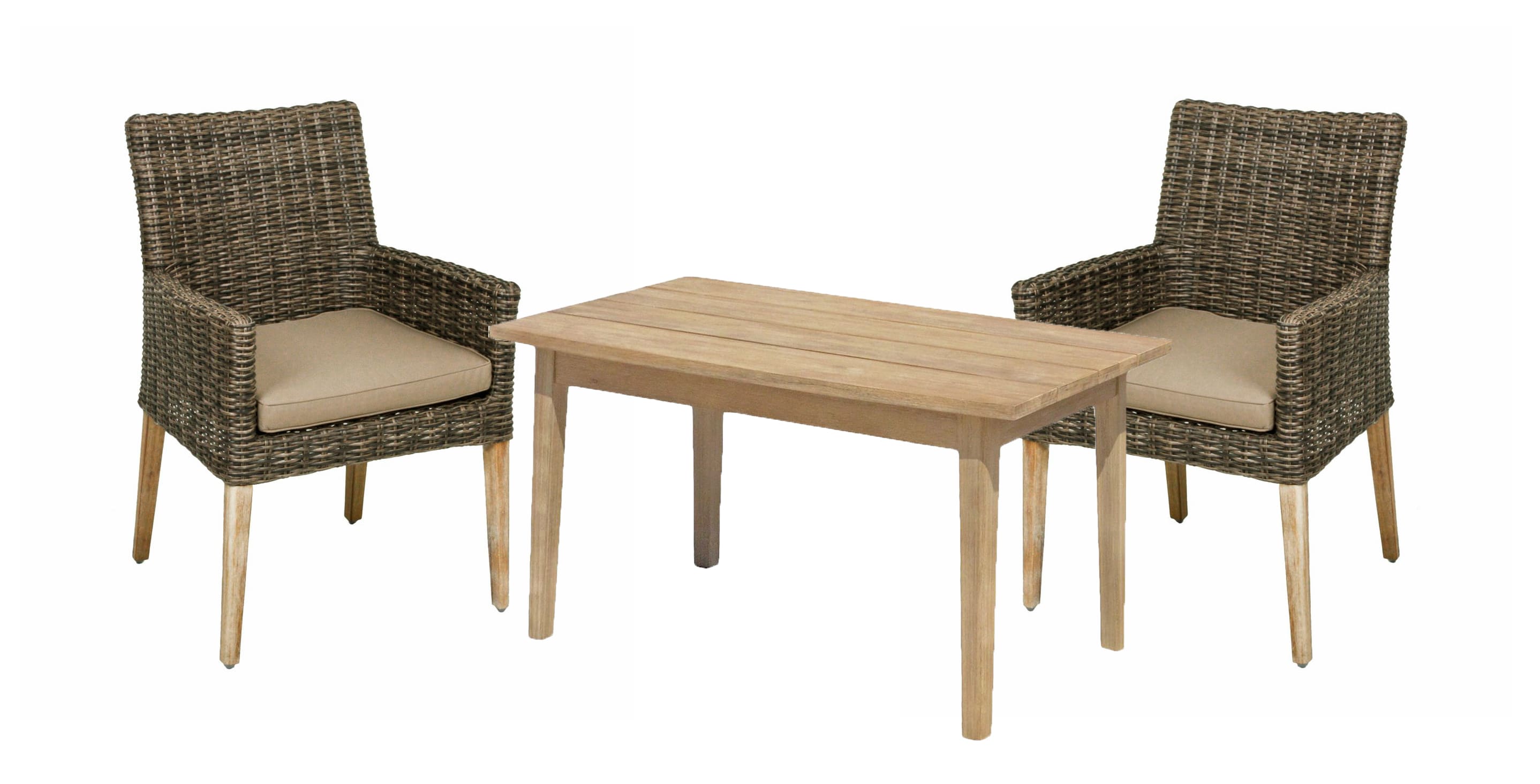 Sitzgruppe NORVELL/ PUEBLO, 3-tlg. 