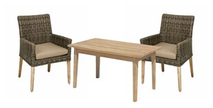 Sitzgruppe NORVELL/ PUEBLO, 3-tlg. 